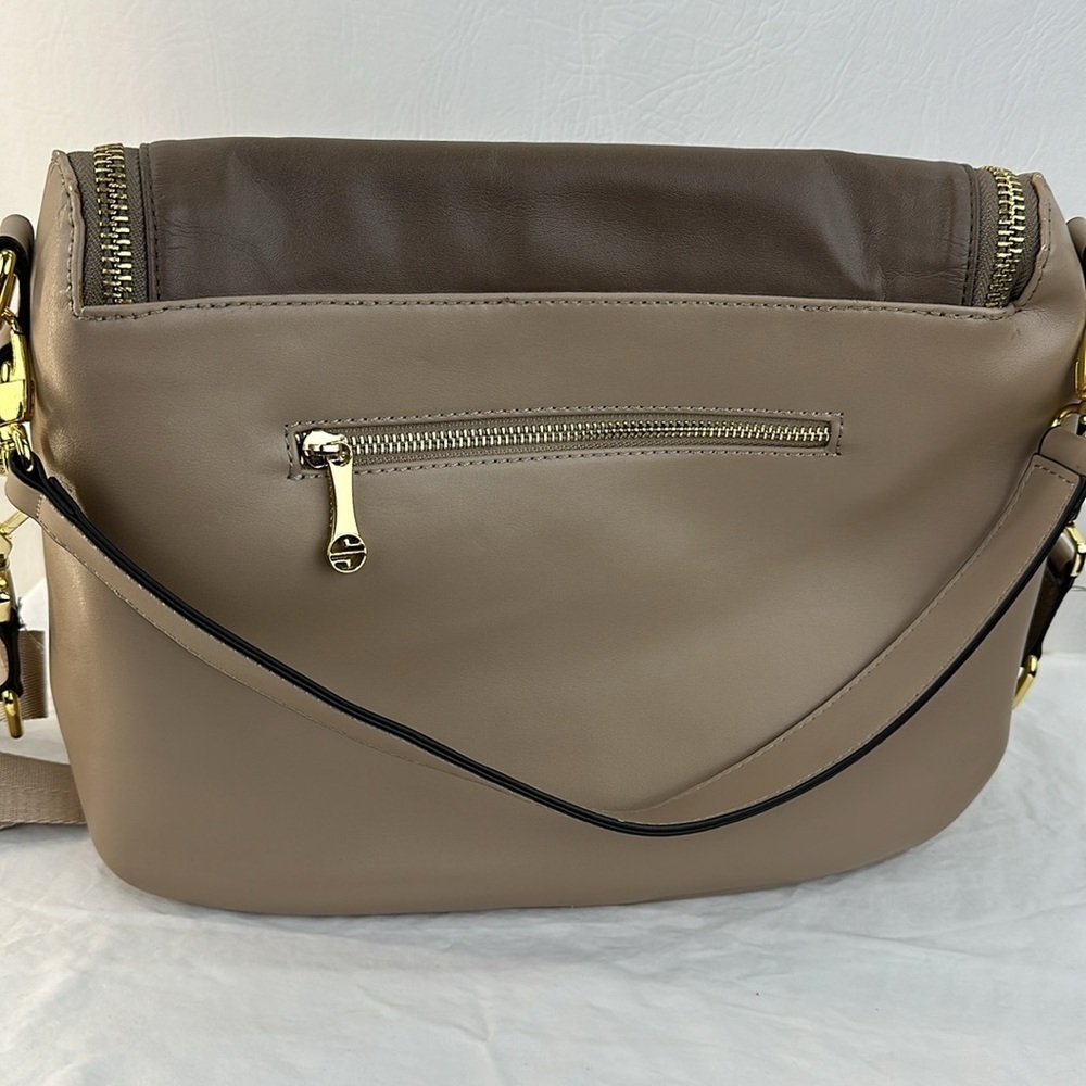 Segolene En Cuir Two Tone Shoulder/Crossbody Bag - Picture 8 of 14